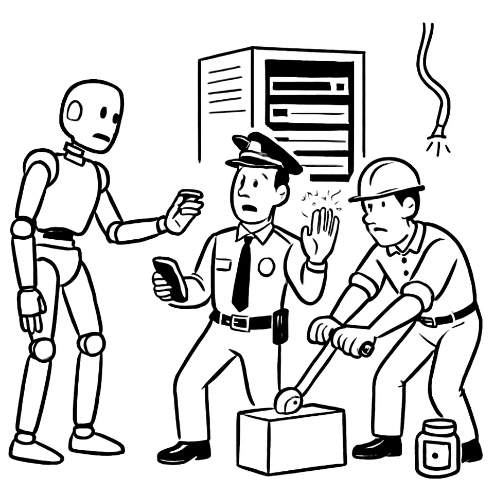 Freno di emergenza per l'AI: cosa cambia per progettisti, tester e responsabili