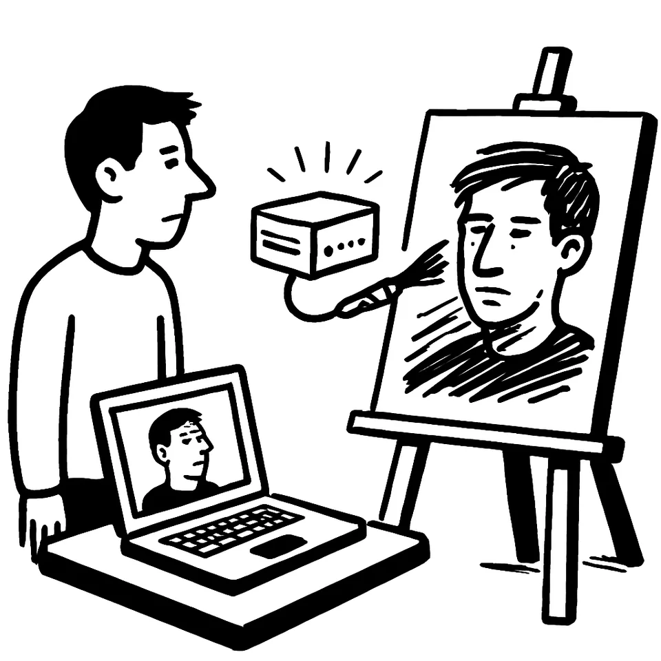 Simon Willison pubblica Quick Study: un tool che dipinge foto su canvas