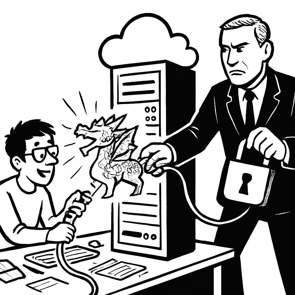 Modelli aperti e controllo: tensioni fra diffusione rapida e governance dei fronti