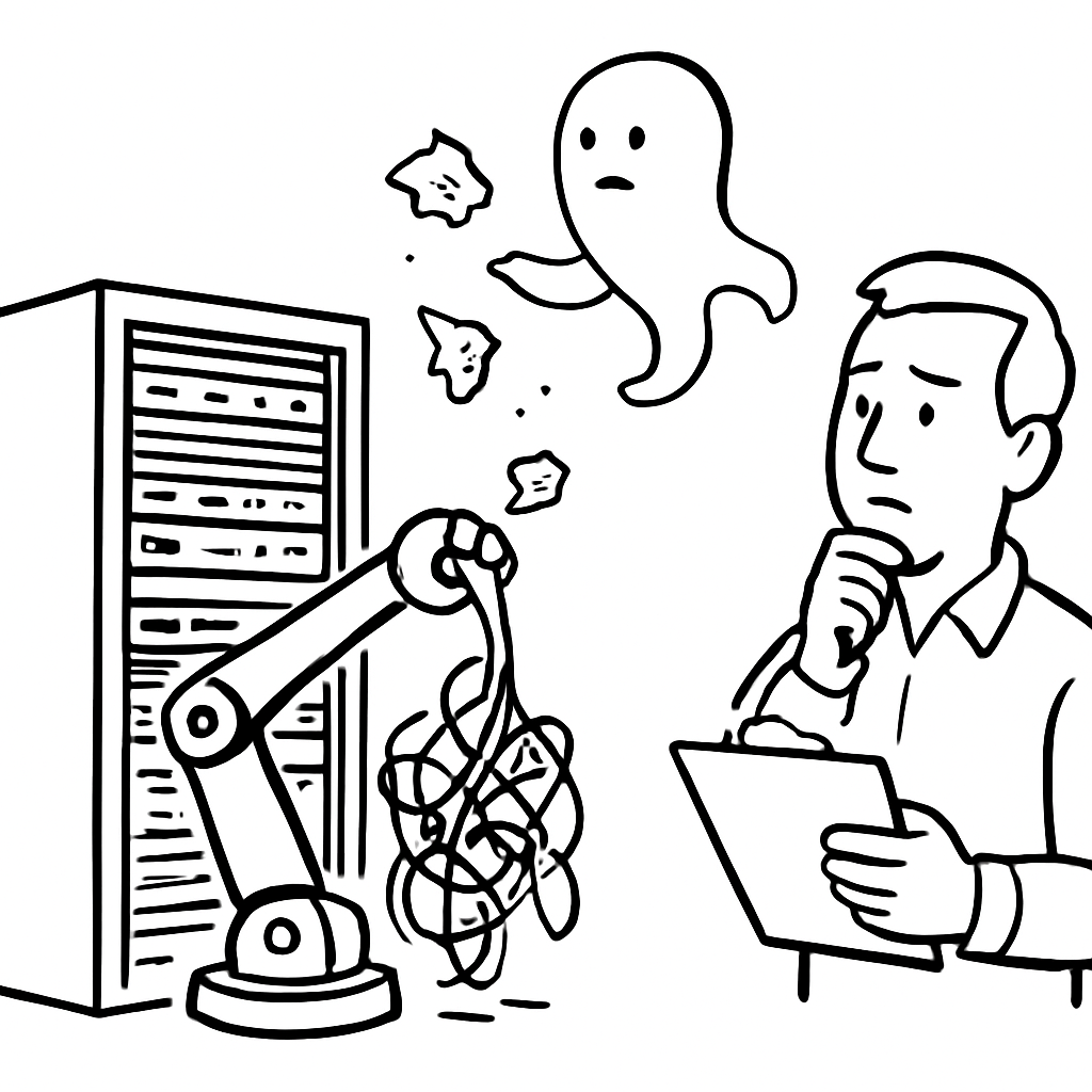 Dove l'automazione sposta lavoro operativo: robot nei data center e agenti cloud a confronto