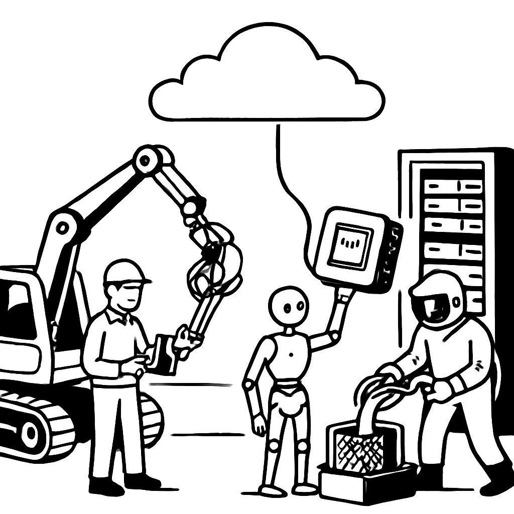 Robotica e produzione interna: come le aziende portano l'AI dal cloud al mondo fisico